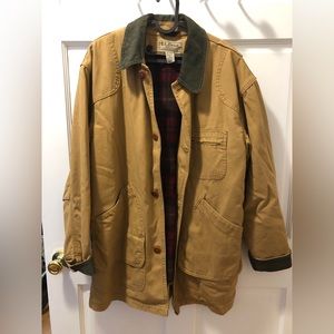 Vintage L.L. Bean wool-lined hunting jacket